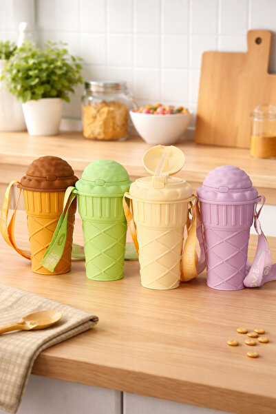 Chefstar DONDURMA ŞEKLİNDE SU MATARASI – 500 ML