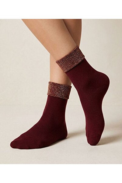 Bross Glittery Curved Terry Κάλτσες