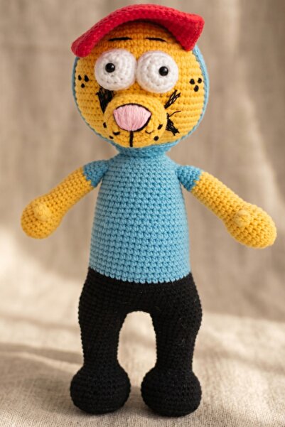 kelebeginruyasihobievi Amigurumi Uyku Arkadaşı Kral Şakir Organik Oyuncak