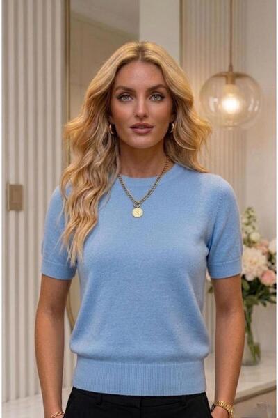 hanope Βρεφική μπλούζα με λαιμόκοψη Lycra με κοντό μανίκι