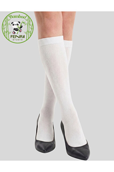 FENRA STUDIO ΓΥΝΑΙΚΕΙΕΣ ΛΕΥΚΕΣ ΚΑΛΤΣΕΣ ΜΕΣΑ ΜΕΤΑΤΟΠΙΣΤΙΣ ΑΠΟ ΦΥΣΙΚΟ ΝΗΜΑ ΜΠΑΜΠΟΥ