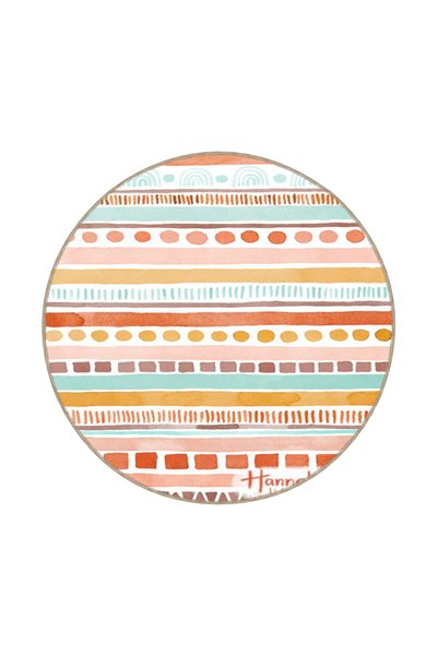 Rugs Modern Halı Square and Circle Geometric Striped Patterned Colorful Woven...