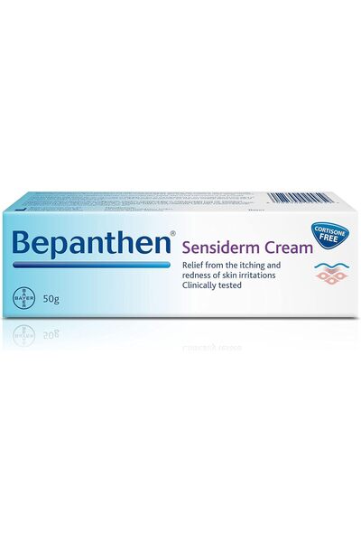 Bepanthen كريم سينسيديرم لتخفيف الحكة والاحمرار الناتج عن تهيج الجلد وعلاج ال...
