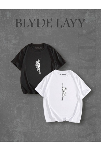 BLYDE LAYY Συνδυασμός Ζευγαριού: Μπλουζάκια για Ζευγάρια με θέμα το Λιοντάρι ...