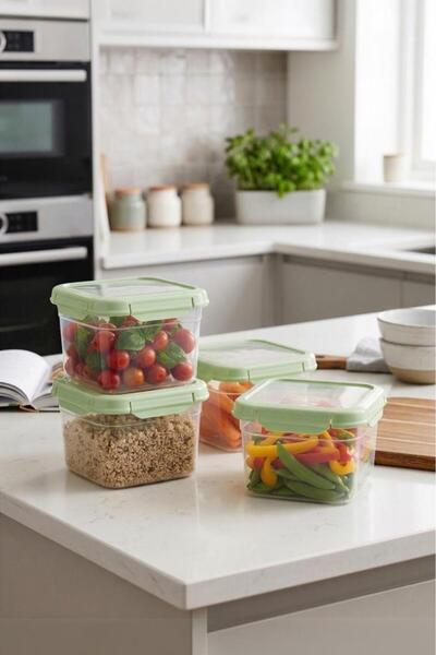 Smartware Smatware Set of 4 Loxo Leakproof Storage Container 1000 ml