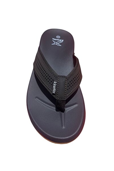 Kinetix Καφέ δάχτυλο από την πλευρά του ποδιού Παντόφλες