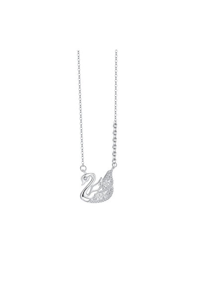 Generic 925 Sterling Silver Women's Necklace Swan Design Classy