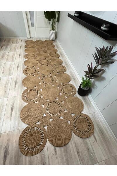 naylişhome hasır jüt kilim bohem dekoratif hediyelik çeyizlik