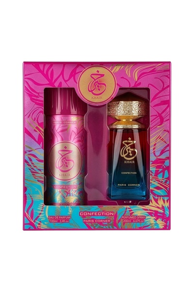 Paris Corner Σετ Δώρου Ζαχαροπλαστικής Khair, Γυναικείο, Ω ντε Παρφούμ, 100 m...