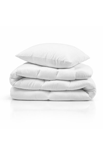 Kotonia Home Σετ 2 χειμωνιάτικων παπλωμάτων - 1 άτομο 140x200 cm 300g/m2, με ...