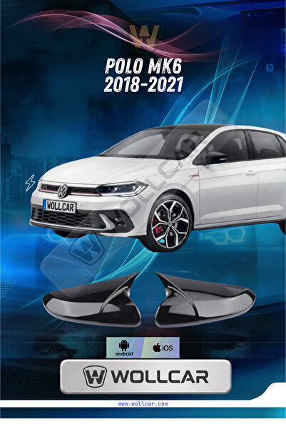 Genel Markalar Vw Polo Yarasa Ayna Kapağı 2018-2020 Batman Ayna MK6