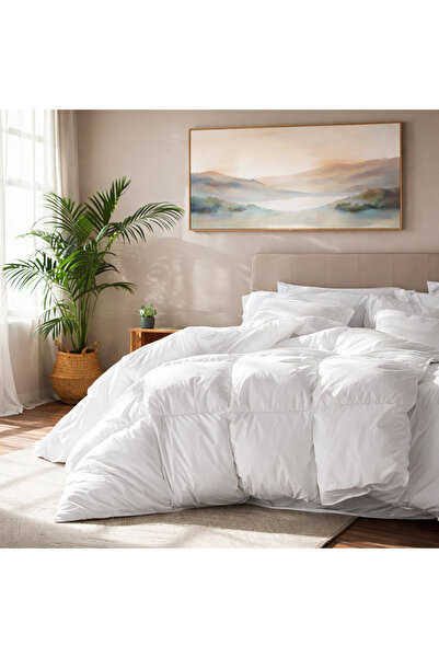 Kotonia Home καπιτονέ πάπλωμα - καλοκαιρινό, 200x220 cm, 200 g/m², λευκό