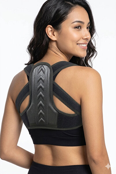 Ankaflex مشد للوضعية المستقيمة للجنسين مضاد للحدباء ومشد للظهر والكتف لتقويم ...