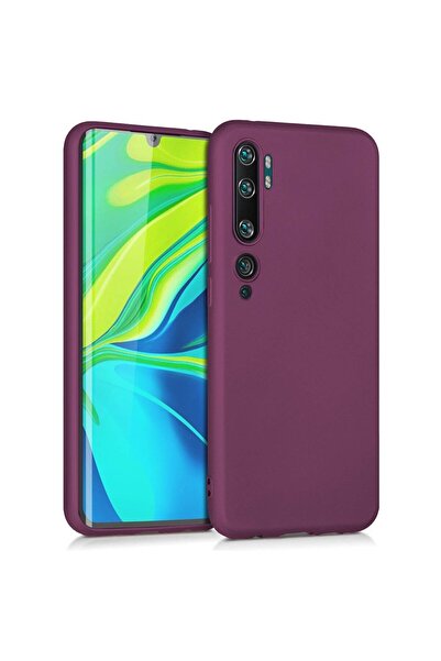 PiyasaSepeti Xiaomi Mi Note 10 Pro Premium Silikon Kılıf Mor