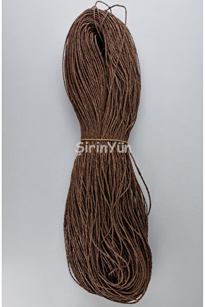 Şirin Yün Çile Kağıt Ip Kahverengi 240-250 gram