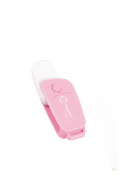 FixPoint 0621 Roz - Violet Pop-Up Breloc Eraser moale (2 bucăți)