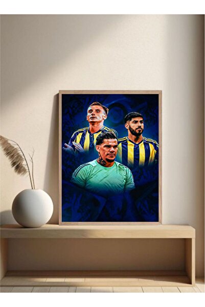 MOR TABLO Doğal Ahşap Çerçeveli Tek Parça Dekoratif Tablo