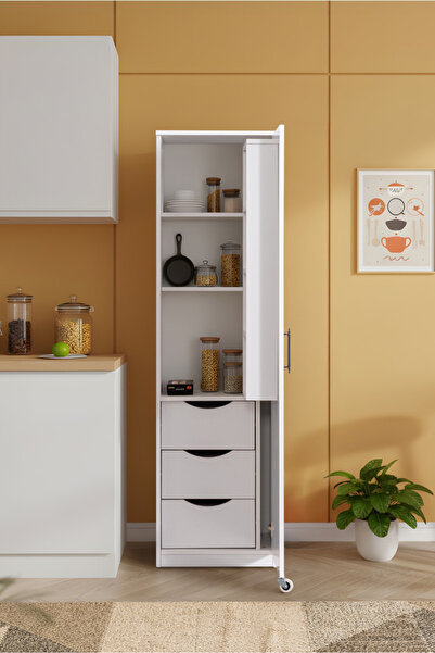 HERMOBİ ALMİLA TEK KAPILI ERZAK/KİLER DOLABI