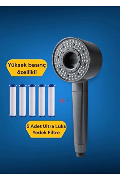 TRUVA 5 Adet Yedek Filtreli,Su Tasarruflu Yüksek Basınç Özellikli Lüks Model ...