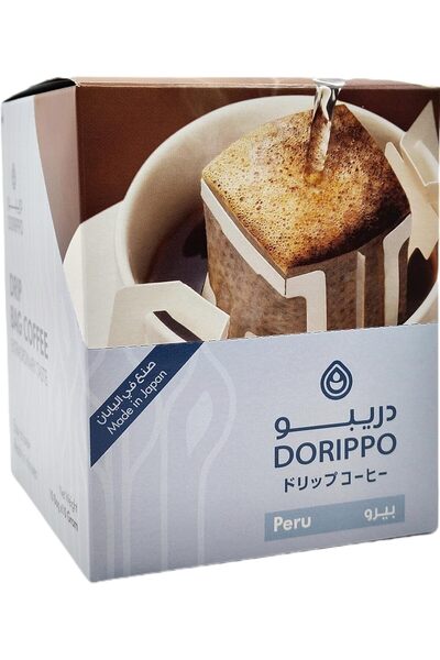 Drip حقيبة قهوة دوريبو من بيرو 10 جرامات، عبوة من 10 قطع