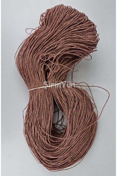 Şirin Yün Çile Kağıt Iplik Pembe Çikolata 240-250 gram
