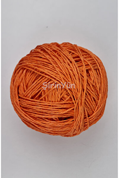 Şirin Yün Sarılmış Kağıt İp 100 Gram Koyu Somon
