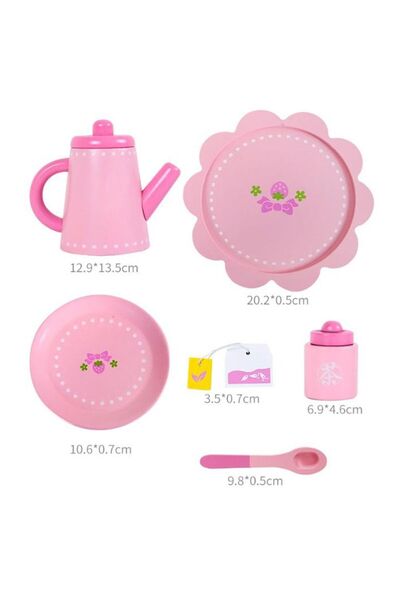 Arabest Tea Party Pretend Play Set, Princess Kitchen Accessories for Kids Age...