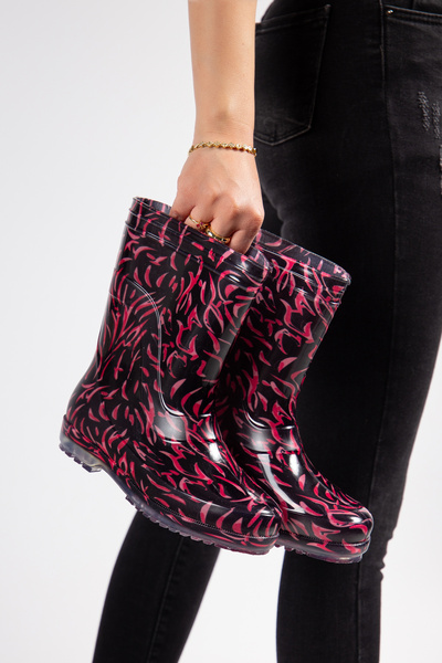 e&e %100 Su Geçirmez Renkli Pvc 22 Cm Kısa Çizme Köy Çiftçi Çoban İşçi Sulama...