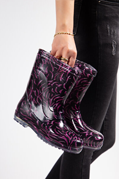 100% Waterproof Color Pvc 22 Cm Short Boots Village Farmer Shepherd Worker Irrigation Boots Women Work Boots