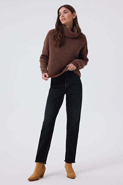Lee Cooper Marlyn talie înaltă Pantaloni confortabili croială cu picioare îng...