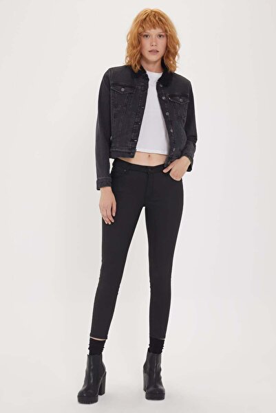 Lee Cooper Γυναικείο Amy Skinny Midrise Fit Jean Παντελόνι μαύρο 201 LCF121021