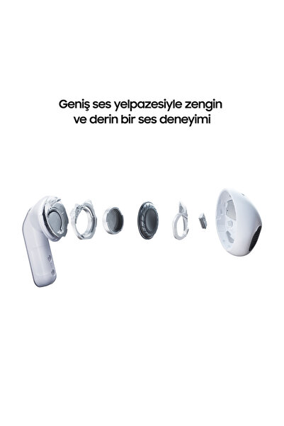 Samsung Galaxy Buds4 (ANC) Bluetooth Kulak İçi Kulaklık Siyah