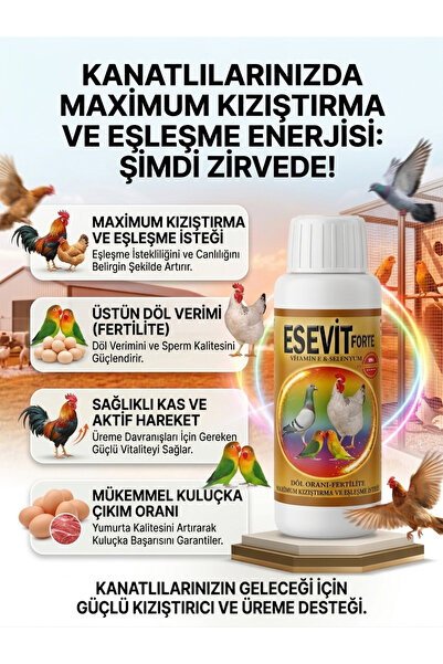 VERMX-TR DOĞAL HAYVAN SAĞLIĞI ÜRÜNLERİ Esevit Forte