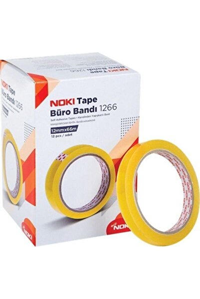 Noki 12mmx66mt. Bant 12li Paket