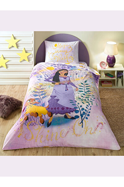 Taç Σετ Παπλωματοθήκη με άδεια Disney Wish Single