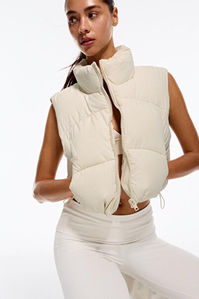 Bershka Crop şişme yelek