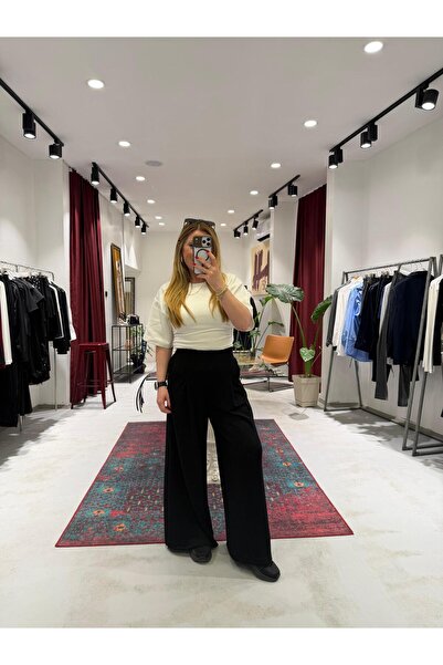 Serpirella Butik Φόρμα από ύφασμα Modal με πιέτες