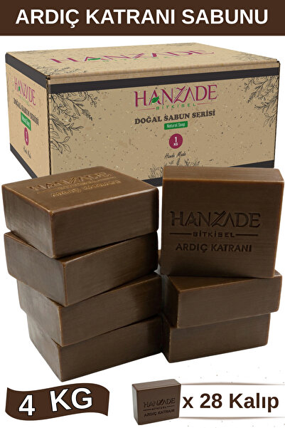 Hanzade Bitkisel Ardıç Katranı Sabunu Katranlı Sabun 4 kg El Yapımı Doğal Gel...