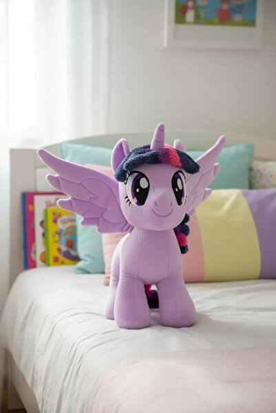 Miniso My Little Pony Lisanslı 41 cm Peluş Oyuncak (Twilight Sparkle)