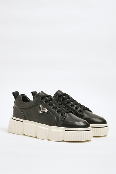 Faruk balkanas Markus Model Genuine Natural Leather Imported Sole Sneaker Shoes