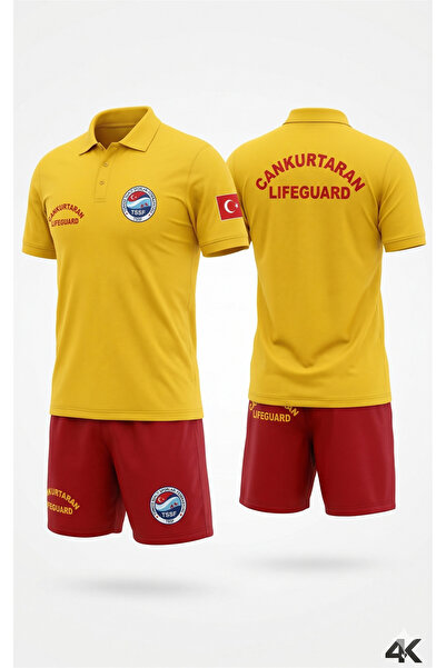 Lifeguard Cankurtaran Üniforma Set Tssf Polo