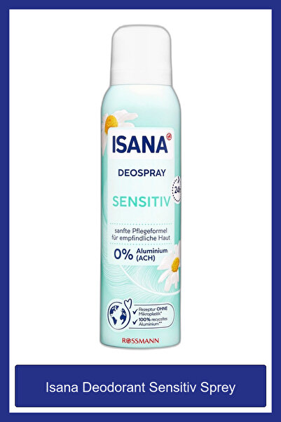 ISANA Deodorant Sensitiv Sprey