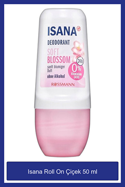 ISANA Roll On Çiçek 50 ml