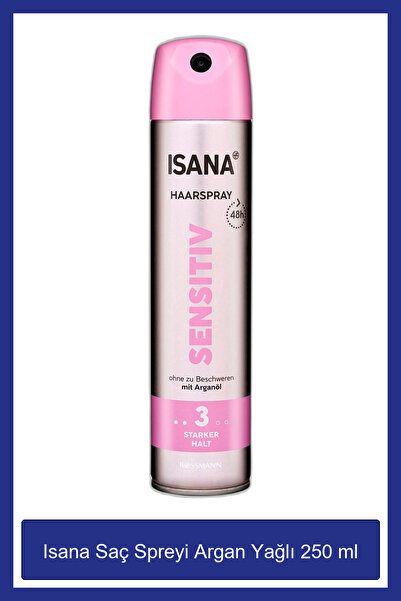ISANA Saç Spreyi Argan Yağlı 250 ml