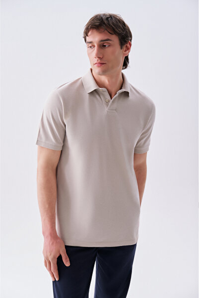 Mudo Men's Black Polo Neck T-Shirt