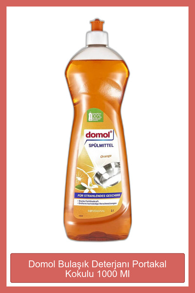 DOMOL Bulaşık Deterjanı Portakal Kokulu 1000 Ml Sr12062270