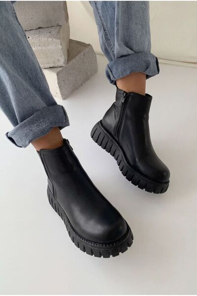 I Love Shoes Γυναικείες μπότες Velarise Μαύρες από ματ δέρμα