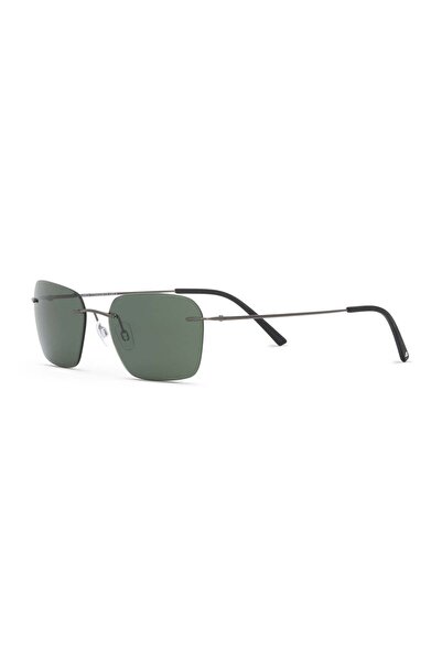 BLANCİA MİLANO Bc 1359 C2 Rectangular Men's Sunglasses