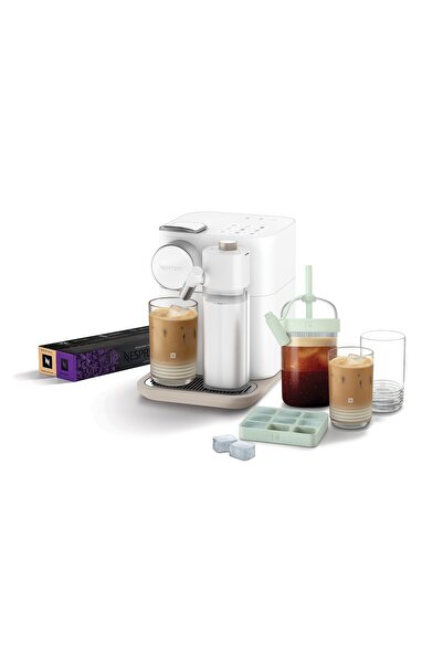 Nespresso F541 Gran Lattissima Beyaz Kahve Köşesi Seti