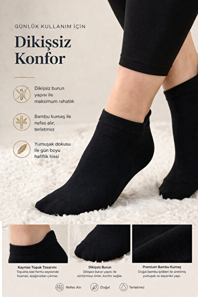 varyasyon 8 li PAKET AŞİL TENDON KORUMALI, DİKİŞSİZ PATİK ÇORAP
